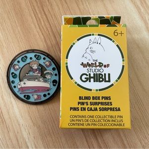 The World Of Studio Ghibli Stained Glass Blind Box Enamel Pin- Ponyo